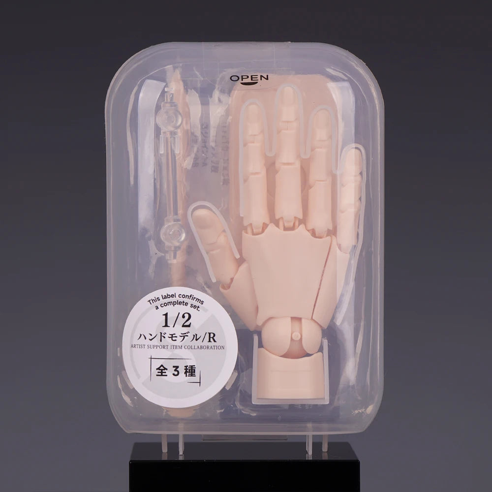 Rörlig handmodell med leder, 10.5 cm
