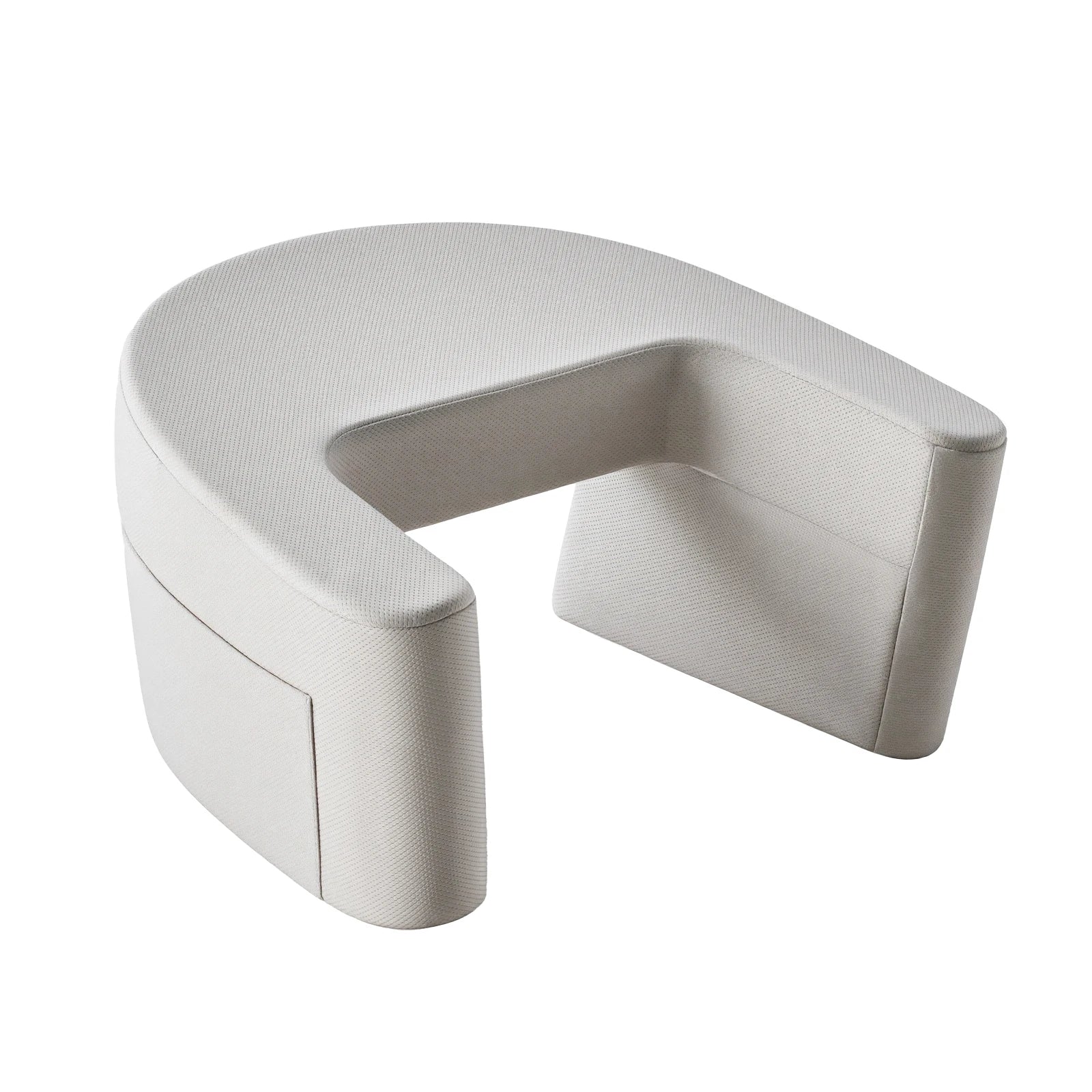 Ergonomic Memory Foam Neck Pillow with Cooling Washable Cover