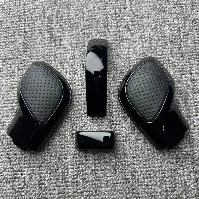 Shift Knob Gear Side Cover Emblem for VW Golf 6 7 R GTI Passat B7 B8 CC R20 Jetta MK6 GLI