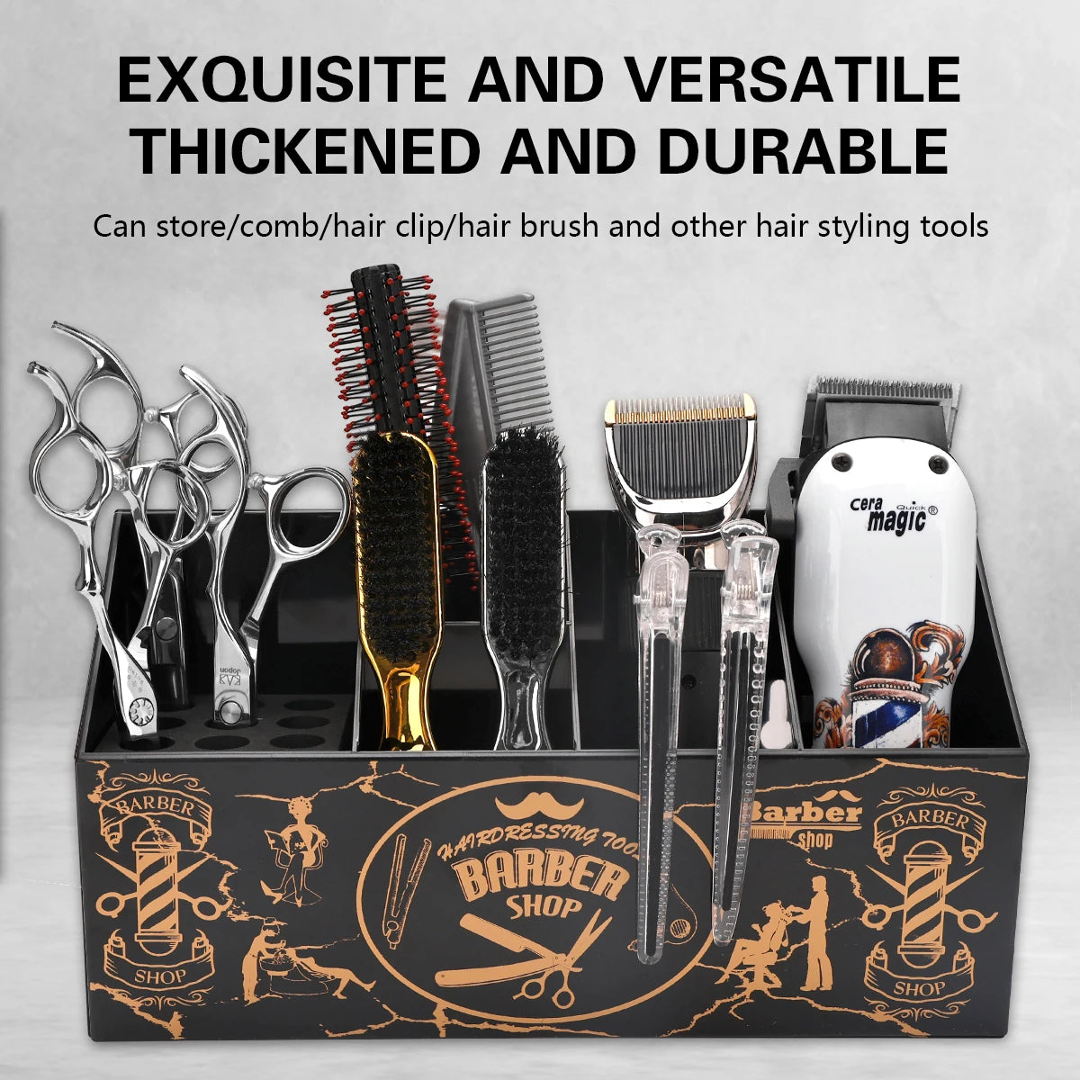 Hairdressing Tool Organiser, Comb and Scissor Storage