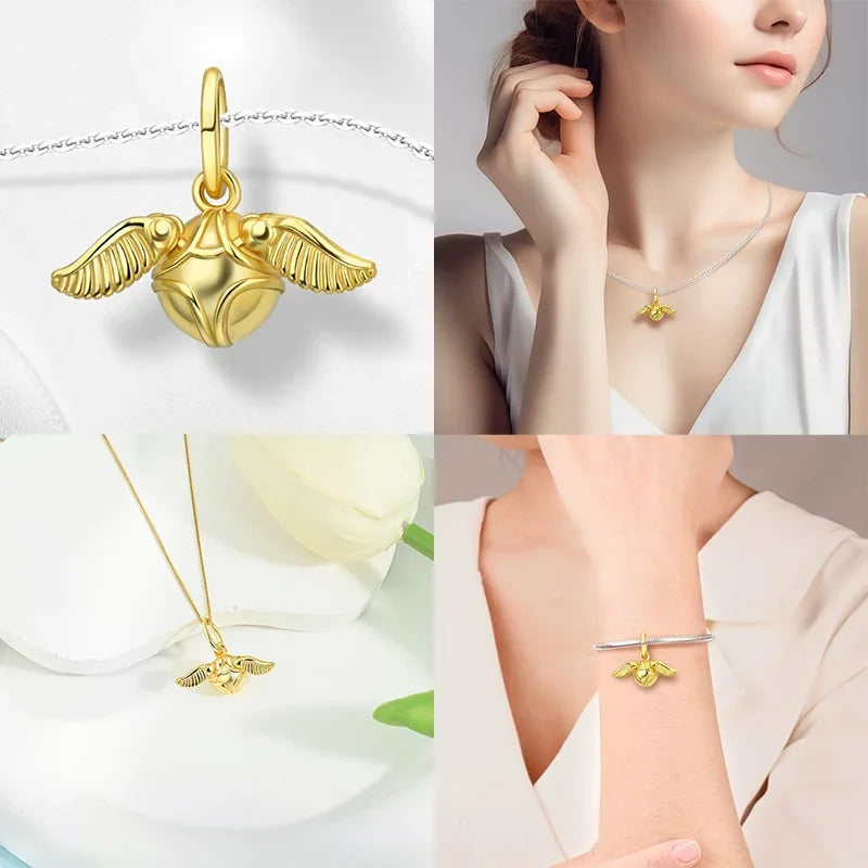 MINISO Potter Charm Bead 925 Sterling Silver