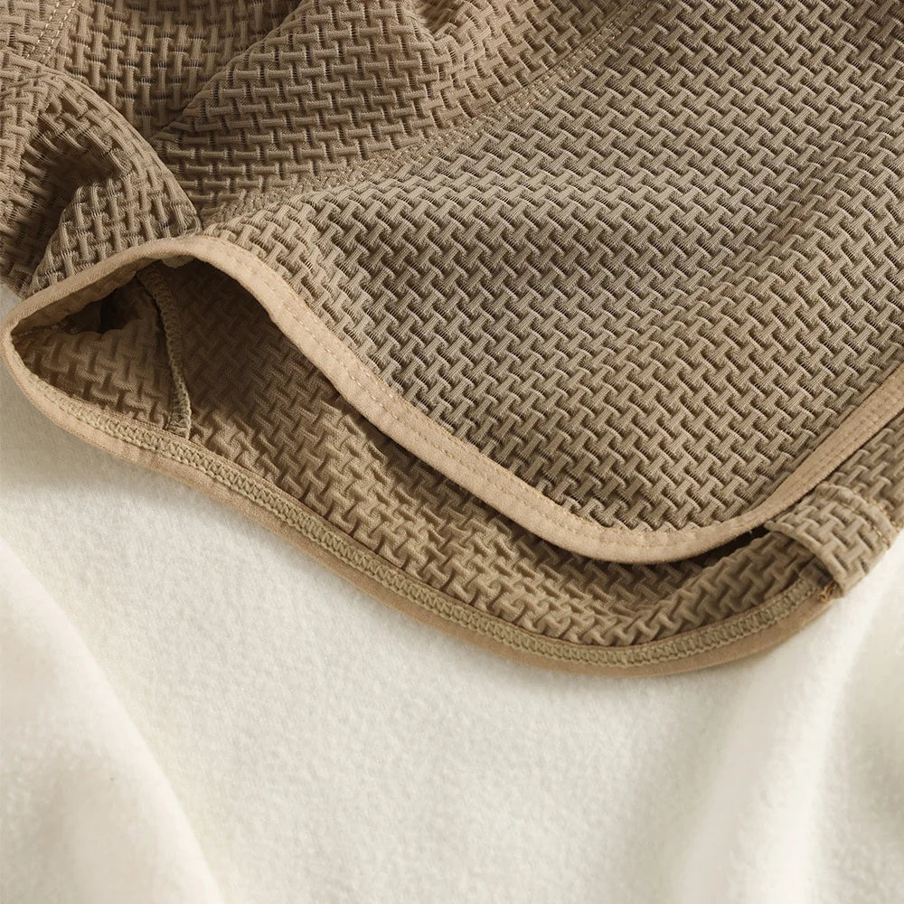 Calzoncillos bóxer de malla elástica para hombre, paquete de 3