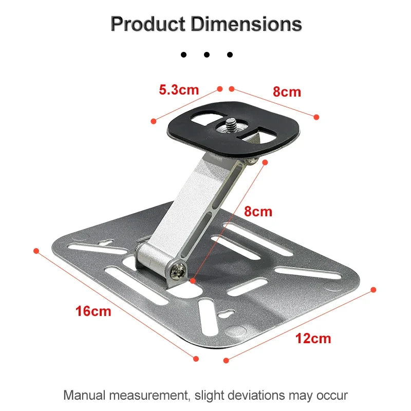 Soporte ajustable para mini proyector con montura de 1/4 de pulgada