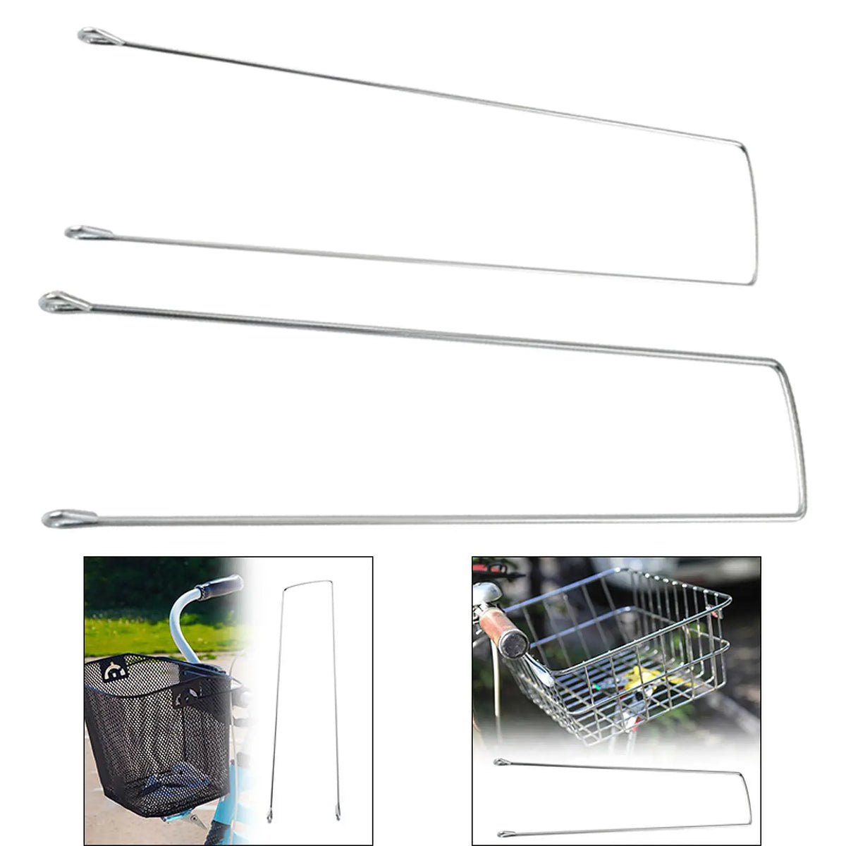 Bicycle Front Basket Support Bracket, 32/38cm