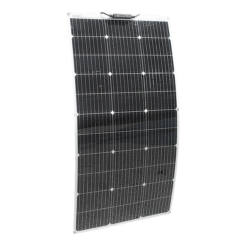 100W гъвкав монокристален соларен панел 12V/24V
