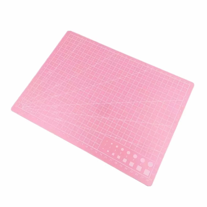 A3 A4 A5 PVC Cutting Mat Workbench Patchwork Cut Pad Sewing Manual DIY Knife Engraving Leather Cutting Board Side Underlay 