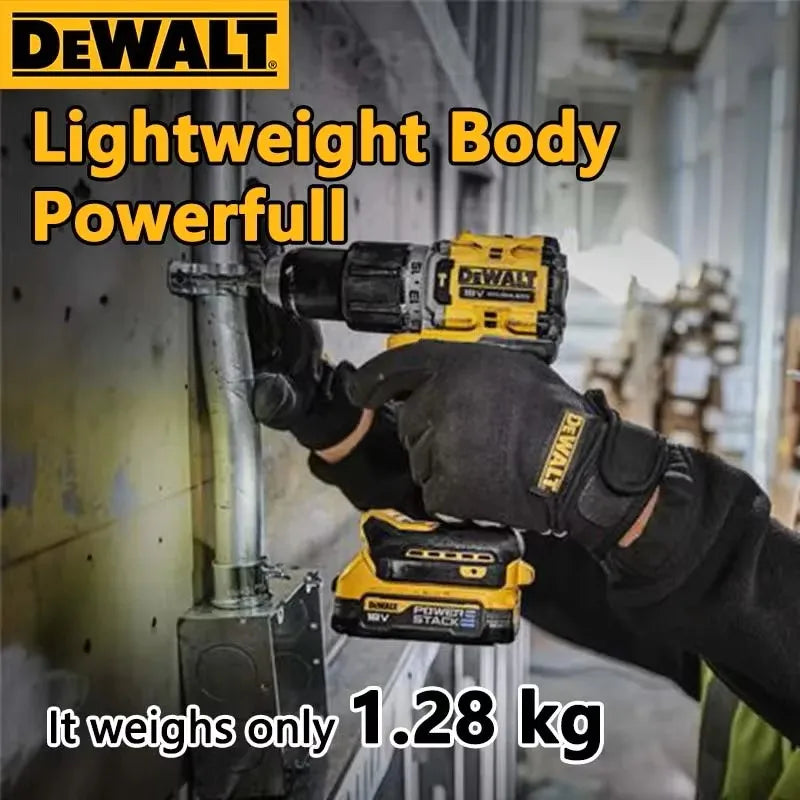 DEWALT Lithium Battery 20V Rechargeable Brushless Compact Electric Screwdriver Hand Drill Impact Drill DCD805 