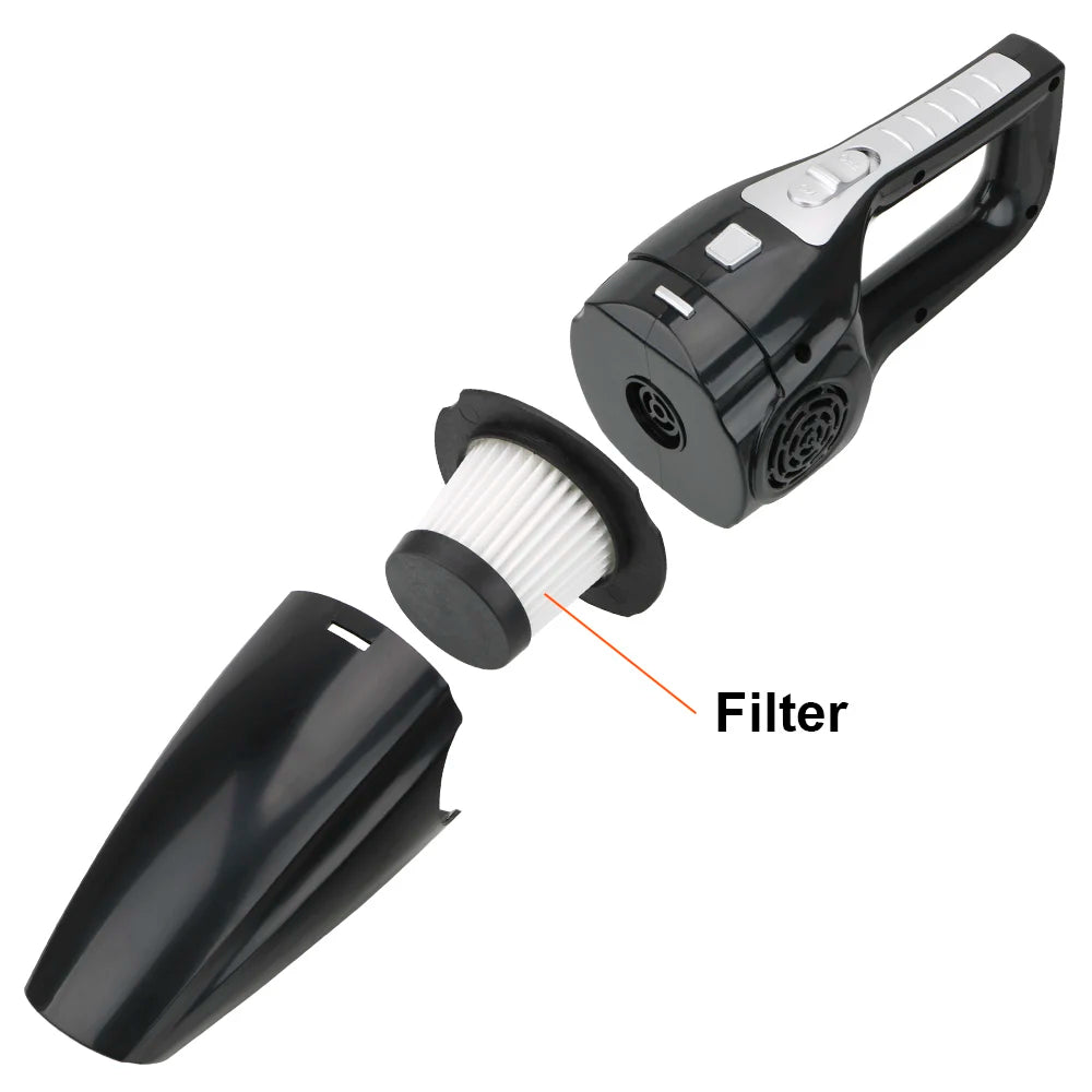 12 V Handheld Car Vacuum - 5 m Power Cord