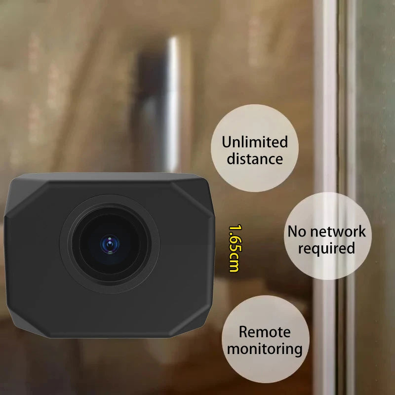 4MP 1080P Mini WiFi Camera for Indoor & Outdoor Monitoring