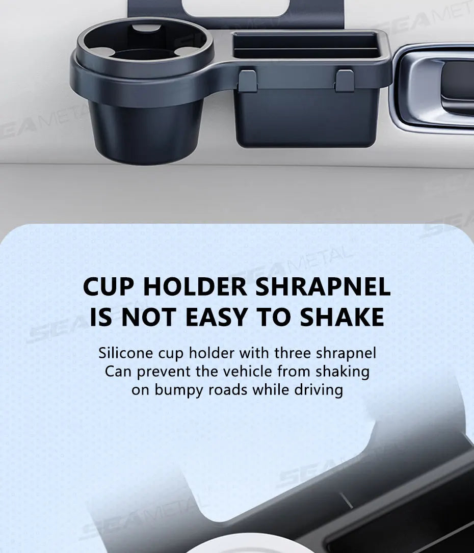 4 in 1 Car Door Organizer Hanging Cup Holder