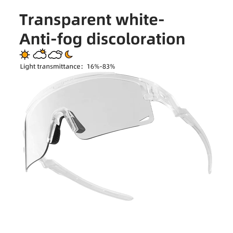 Photochromic Cycling Glasses with Anti-Fog Protection