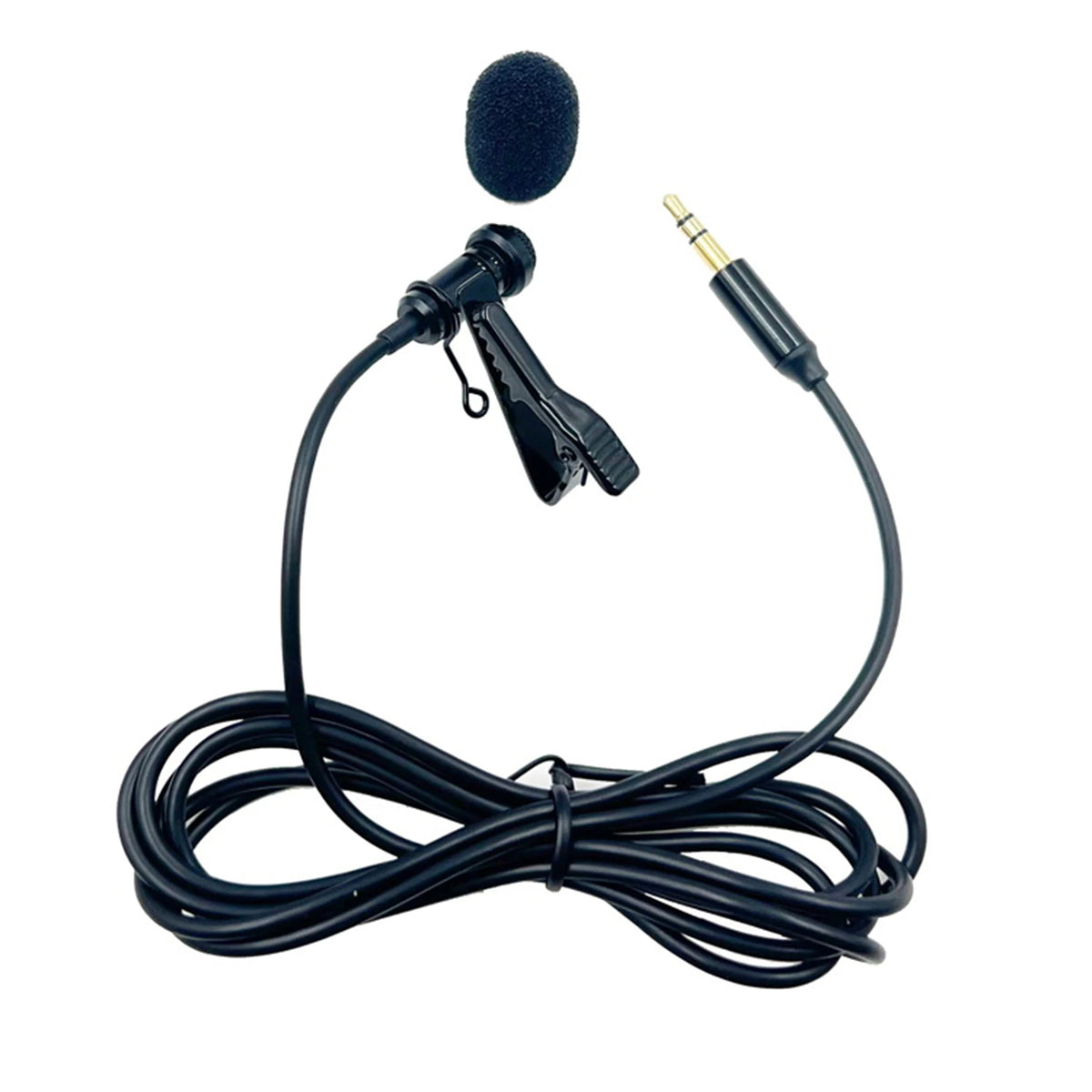 ZJ030MR Wired Lavalier Microphone, 1.5m, 3.5mm Plug Options