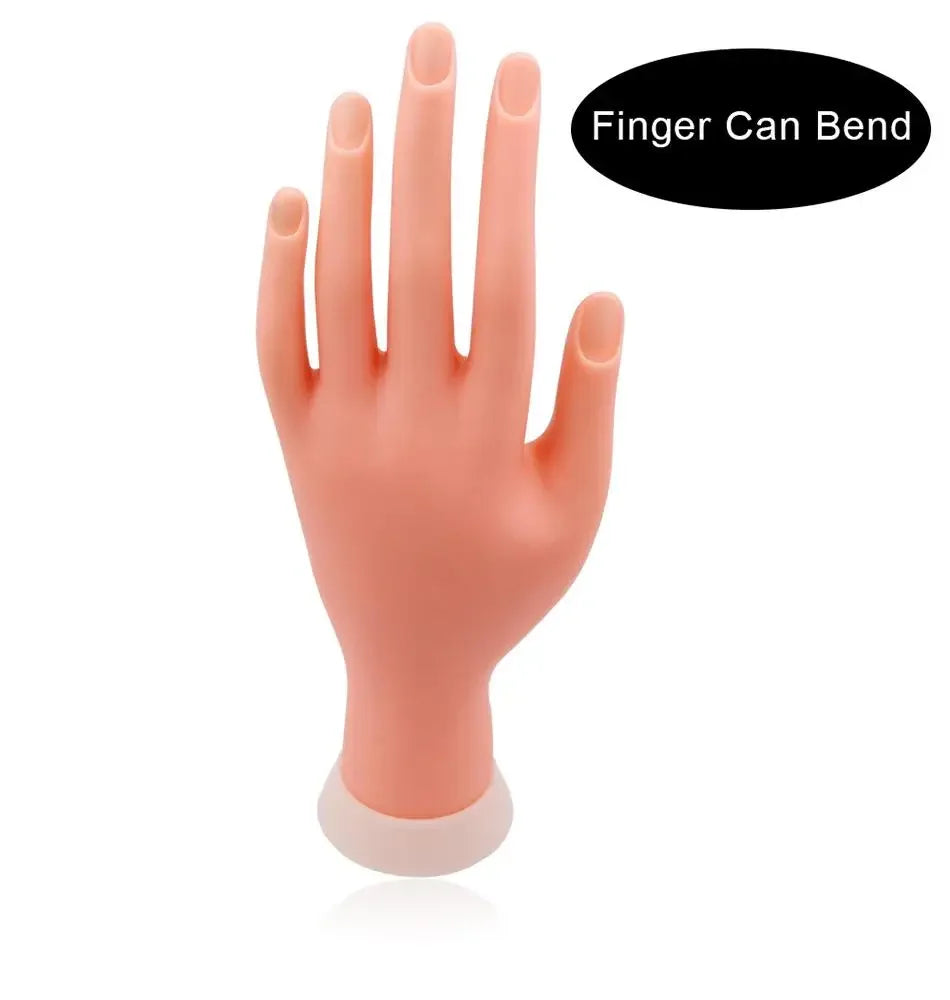 Reusable Nail Art Practice Hand - Model or Set