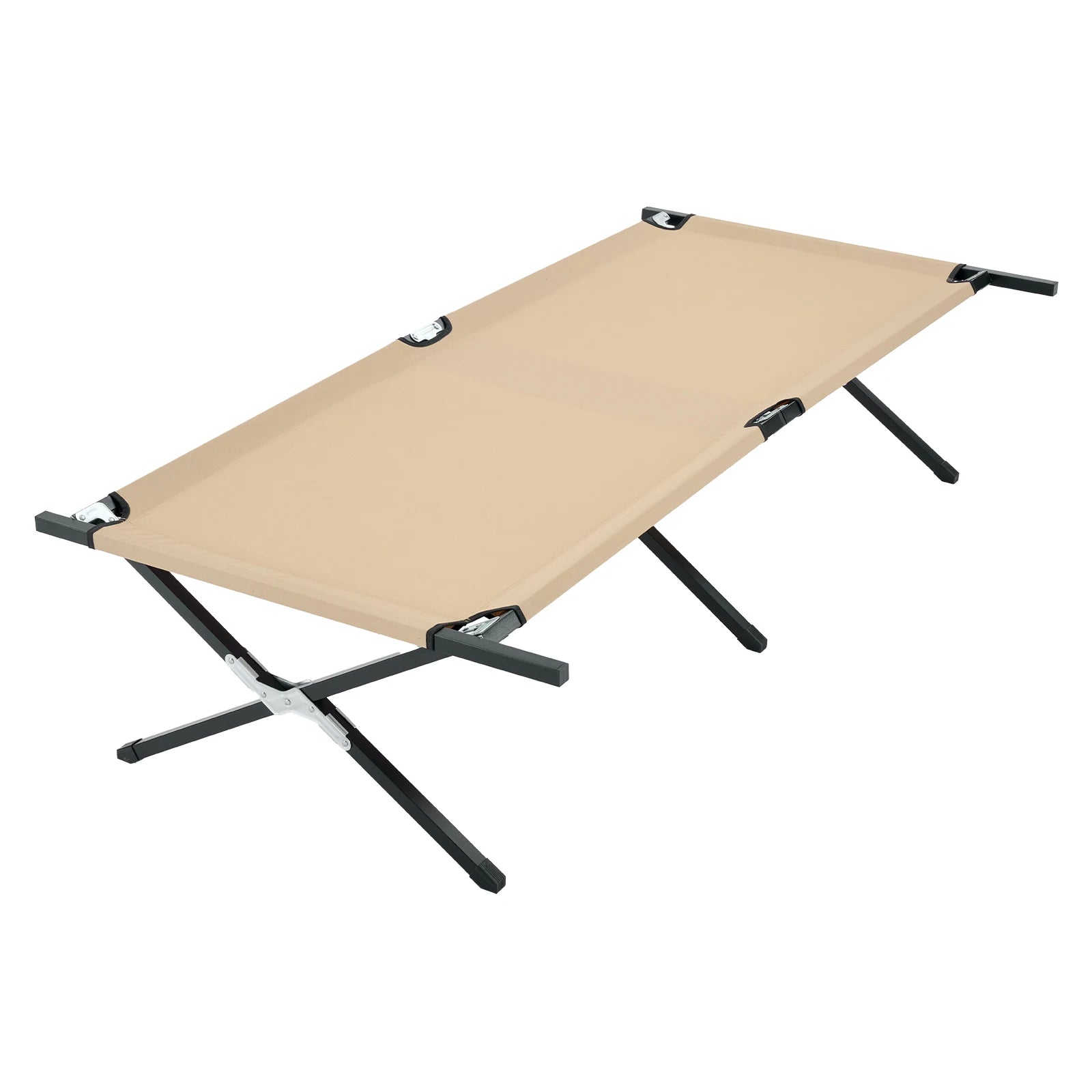 Portable Folding Camping Cot Bed 300 lbs Capacity 73" x 36"