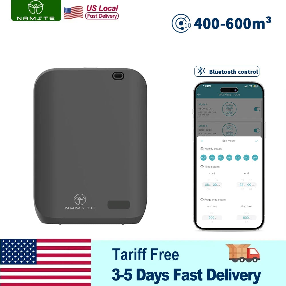 Bluetooth-Controlled 150ml Aroma Diffuser for Home and Hotel Use