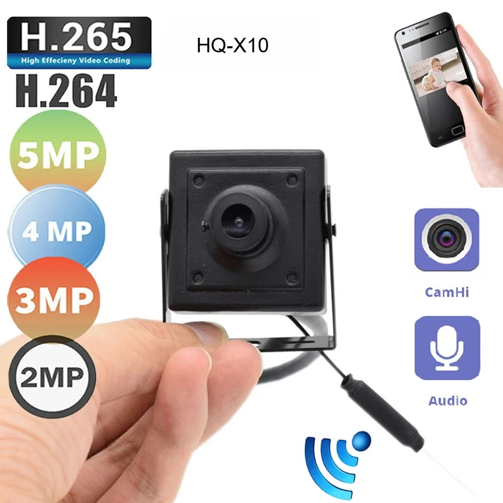Mini WiFi IP Camera 720P 960P 1080P with TF Card Slot