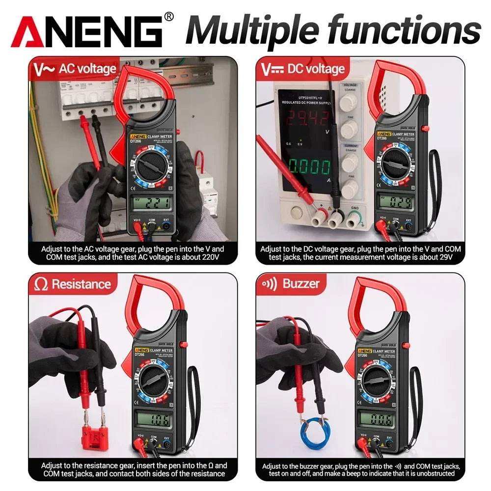 DT266-8 Digital Clamp Meter