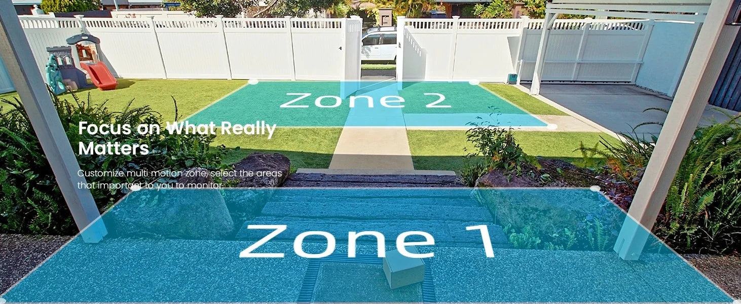 AOSU 3MP WiFi Video Doorbell with 2K Clarity and AI Detection