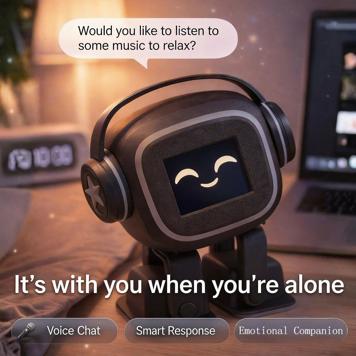 AI Robot Smart Chatbot Legetøj med Stemmekontrol