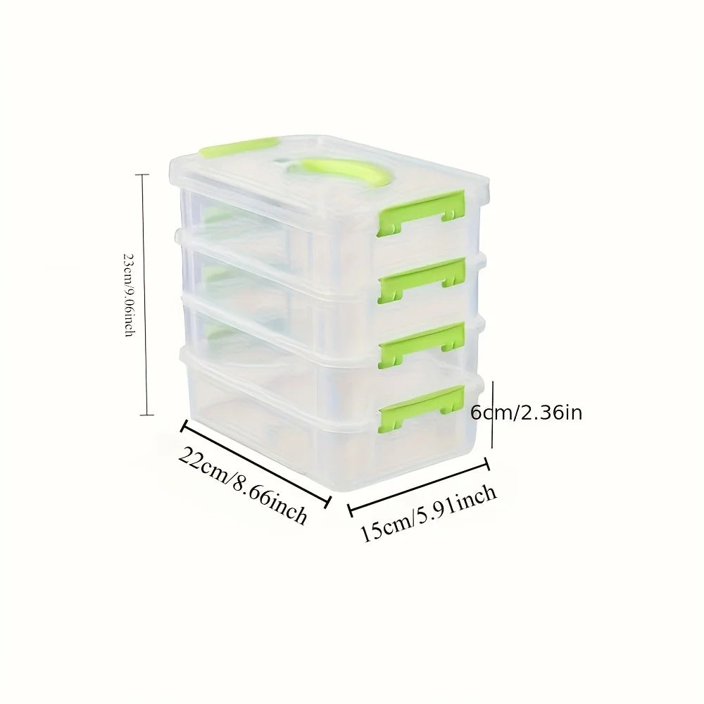 Úložný box so štyrmi priehradkami