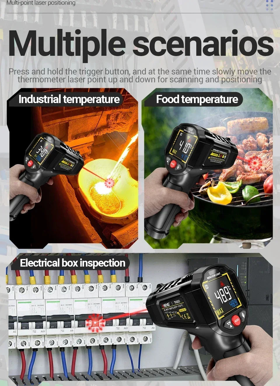 TH203 Infrared Surface Thermometer