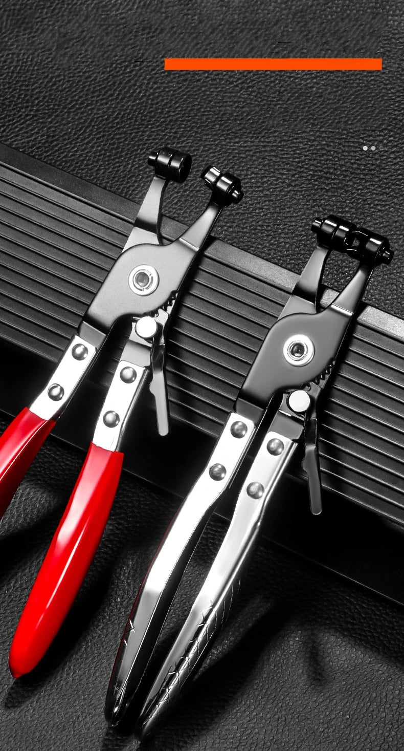 Hose Clamp Pliers, Wire Long Reach Hose Clamp Pliers Set Fuel Oil Water Hose Auto Tools Coolant Radiator Heater and Water Hose