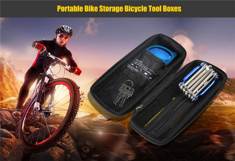 WEST BIKING Držák na láhev s kapsou pro nářadí