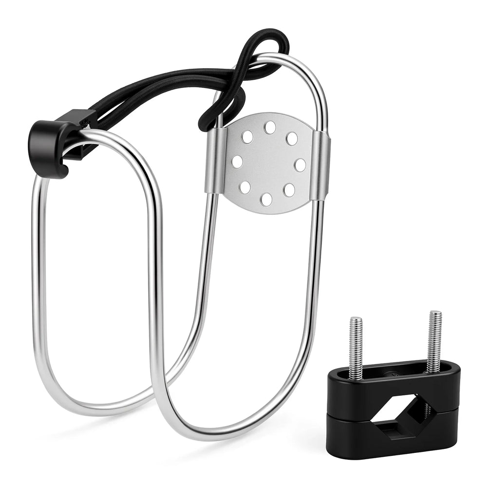 Stainless Steel Horseshoe Lifebuoy Bracket with Plastic Mount