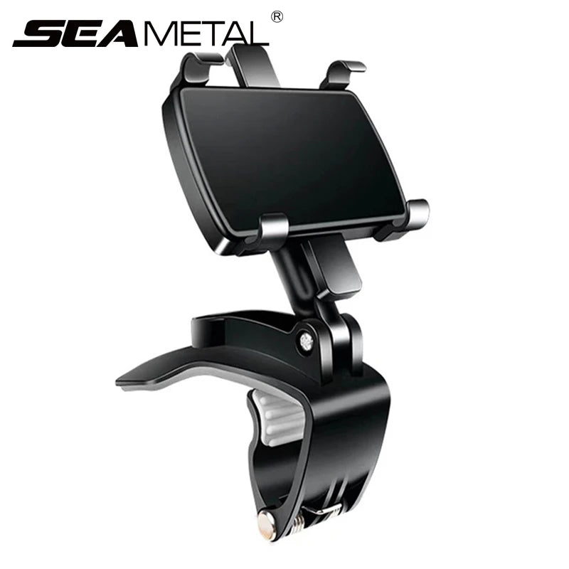SEAMETAL Dashboard Car Phone Holder Stable 360-Degree Rotation Phone Mount Universal for 4-7 inch Smartphone Navigation Stand