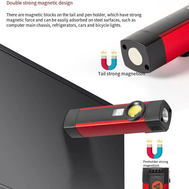Rechargeable Work Light with Magnet and Hook