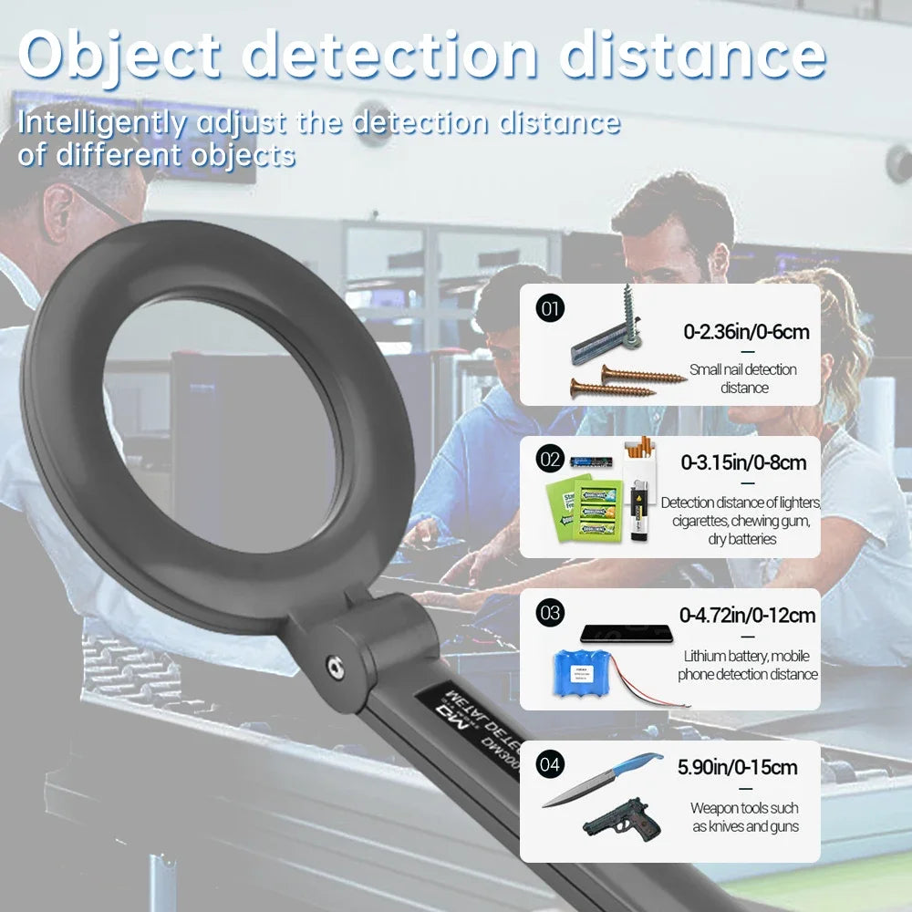Foldable Handheld Metal Detector