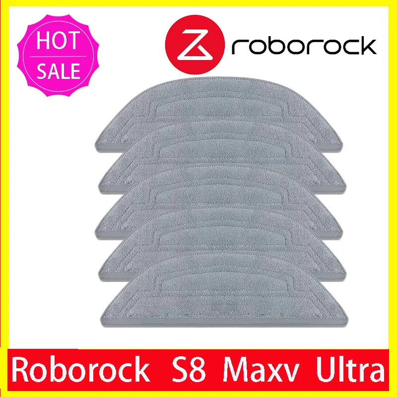 Microfibre Mop Pad Set for Roborock S8 MaxV Ultra and S8 Max Ultra