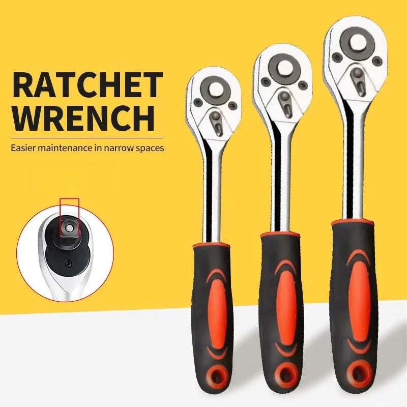 24-Tooth Socket Ratchet Handle
