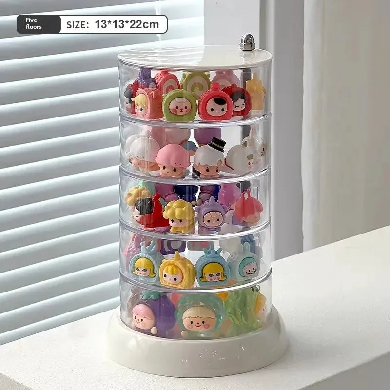 Rotating Multi-Layer Storage Box for Jewellery and Small Items