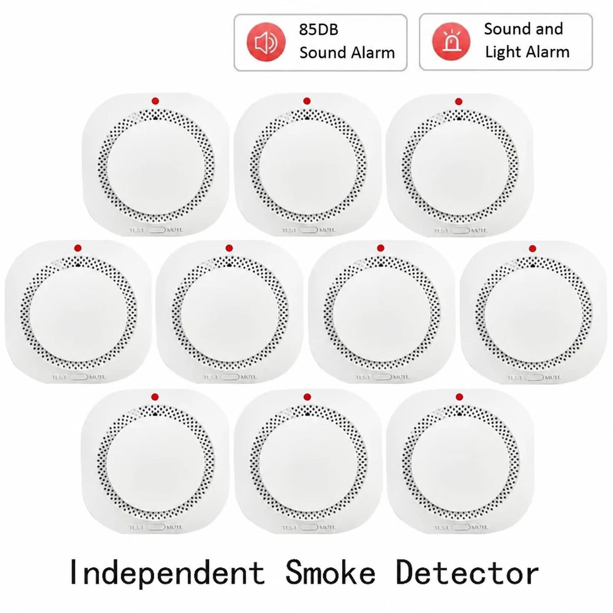 Detetor de fumo autónomo a pilhas S11