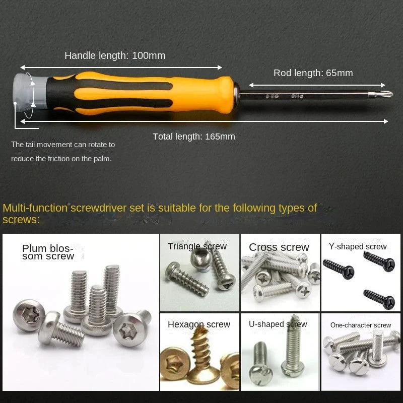 12-in-One Magnetic Screwdriver - Standard or Plus