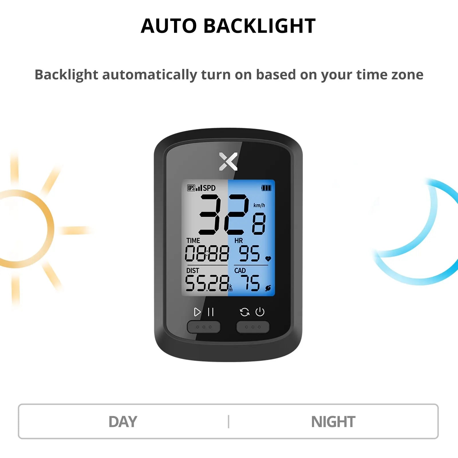 XOSS G/G+ GPS Bike Computer Wireless Cycling Speedometer Road Bike MTB Waterproof Bluetooth ANT+ Cadence Speed Bicycle Computer 