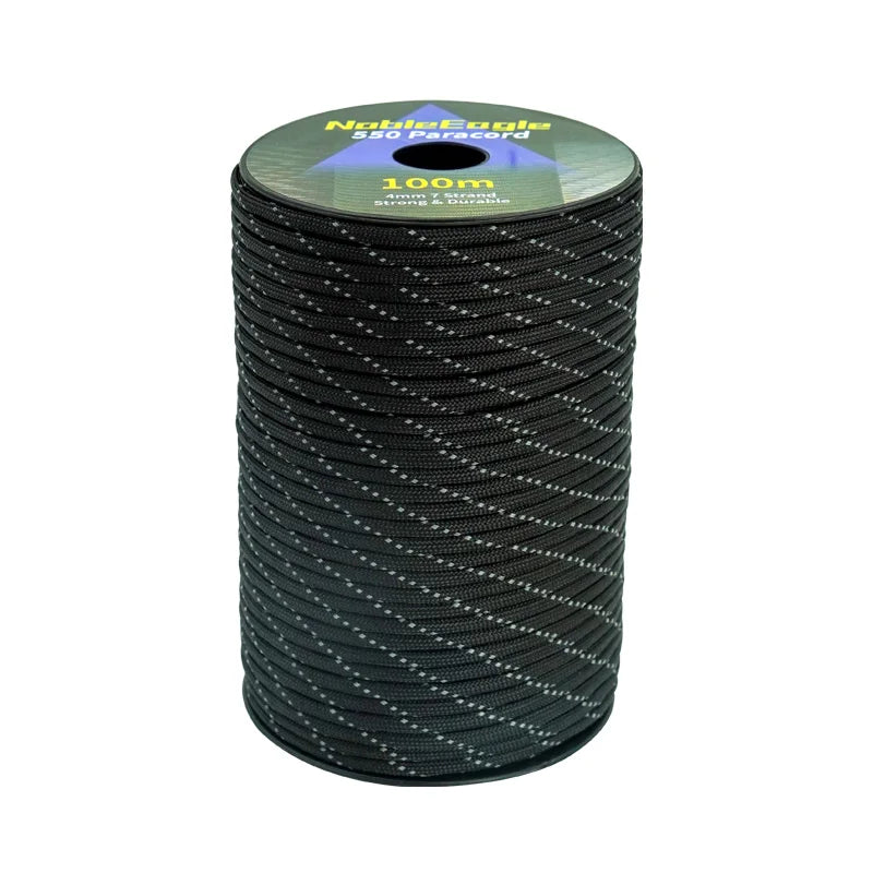 Reflective 7-Strand 4mm 550 Paracord Rope