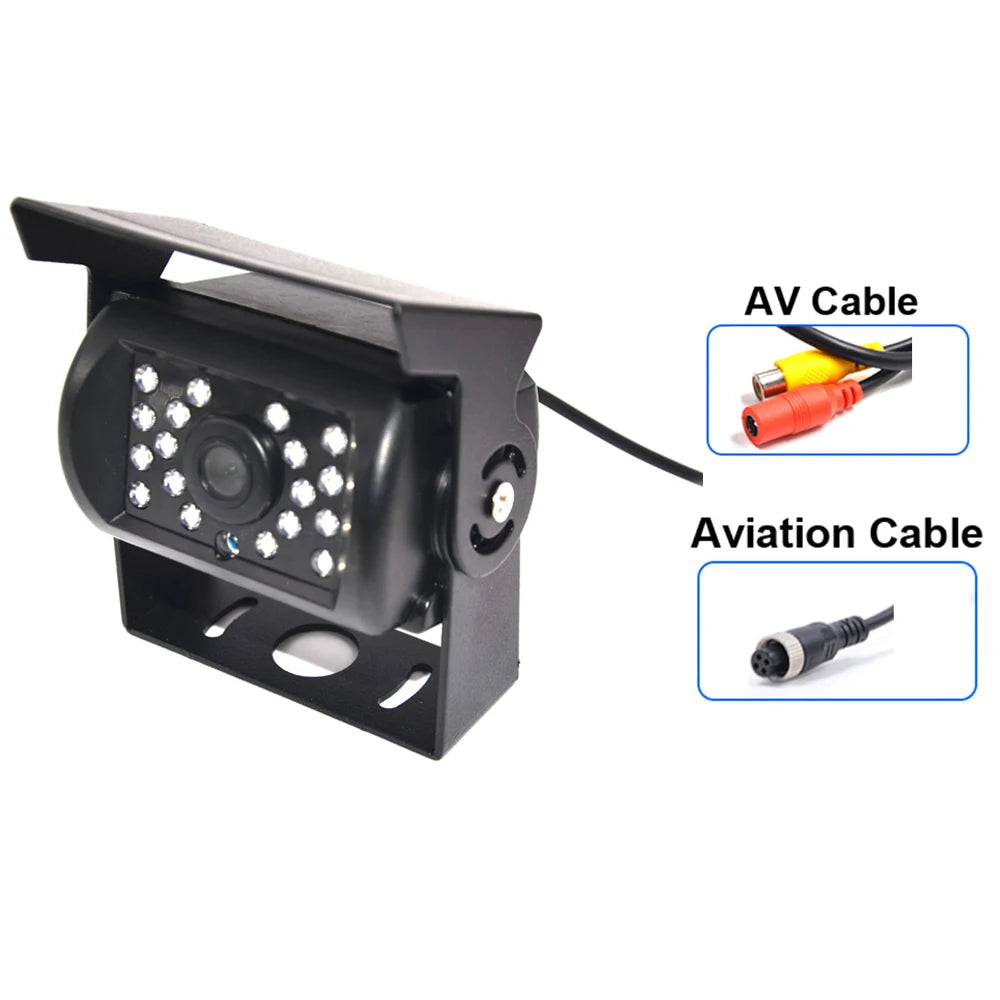 HD IR Night Vision Backup Camera for Trucks, RVs & Buses