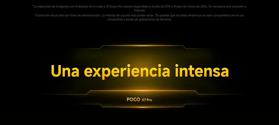 POCO X7 Pro 5G NFC Smartphone con display AMOLED 1.5K