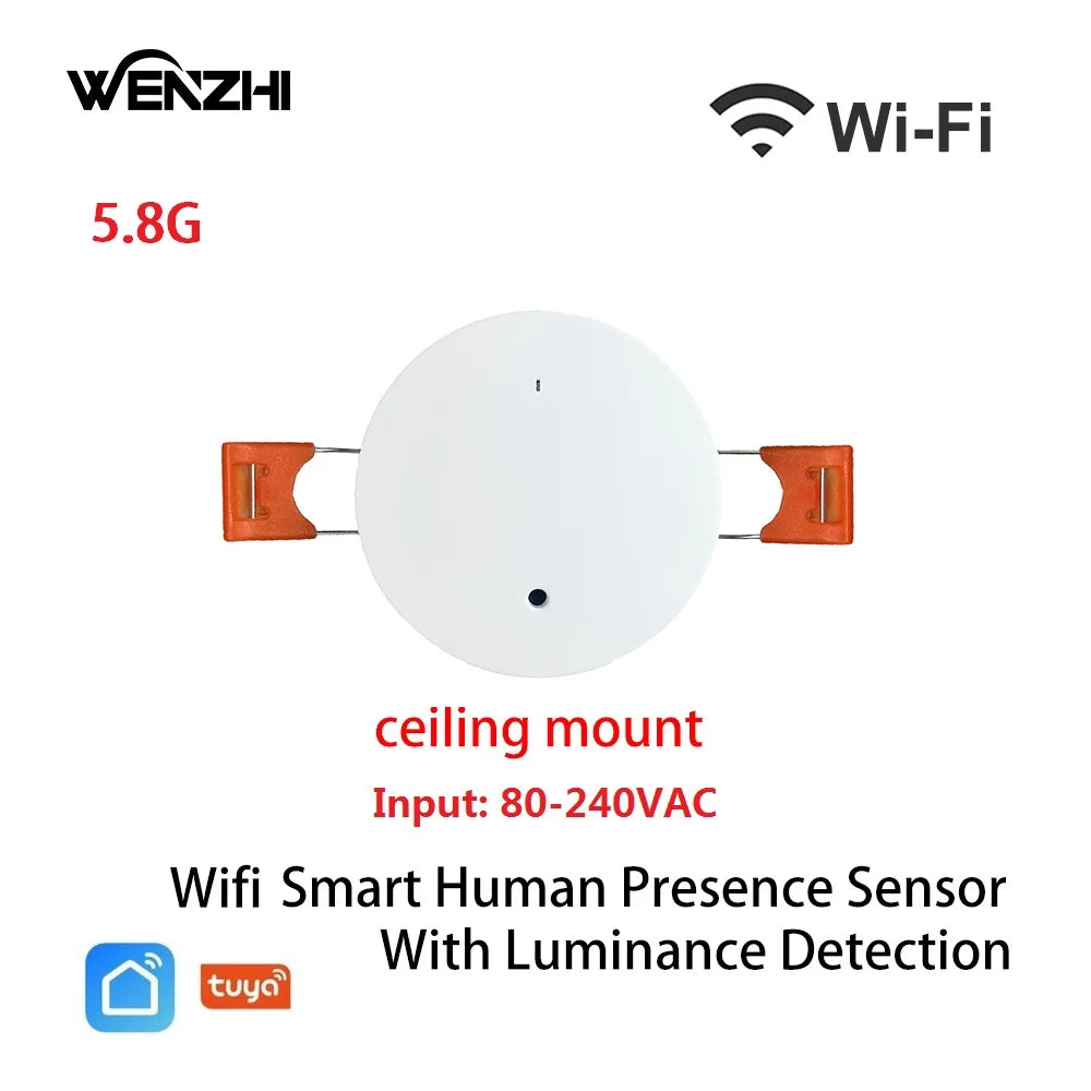 Tuya mmWave Presence Sensor - Mount and Radio Options