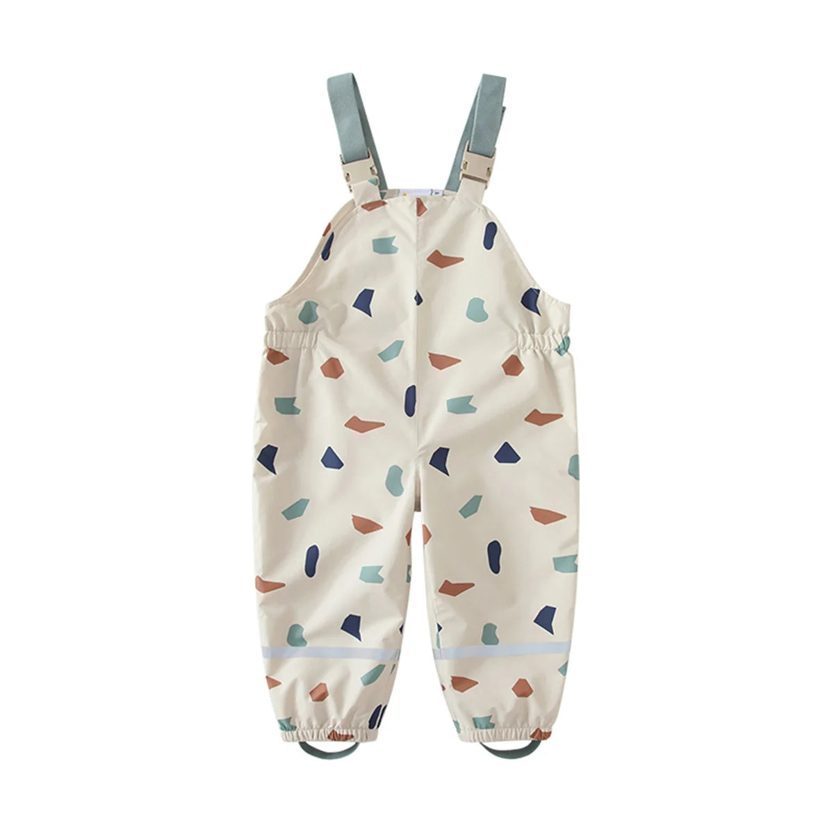 HONEYKING Children Waterproof Rain Pants Baby Jumpsuits Boys Girls Overalls Pants Fashion Kids Overalls 