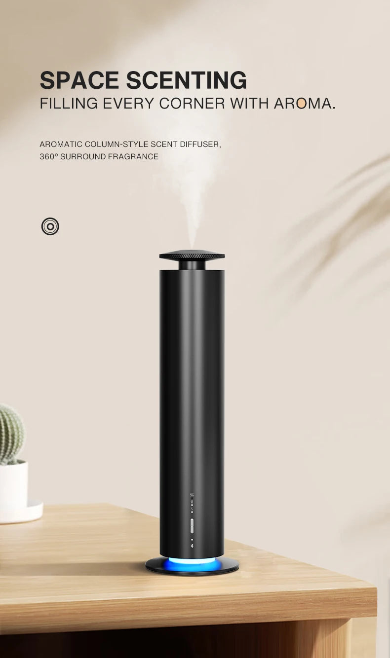 Smart Essential Oil Diffuser 120ml Quiet Aromatherapy Machine