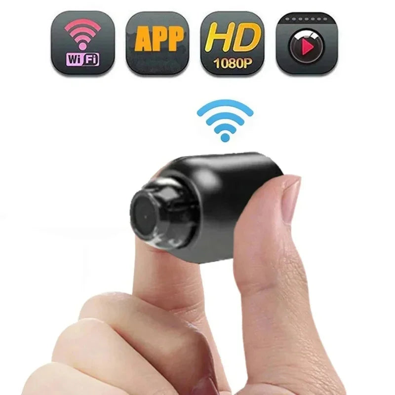 1080P Mini WiFi Night Vision Camera for Home Monitoring