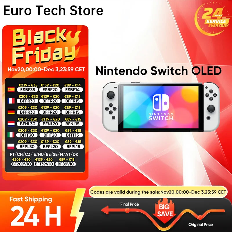 Console da gioco Nintendo Switch OLED modello 7 pollici