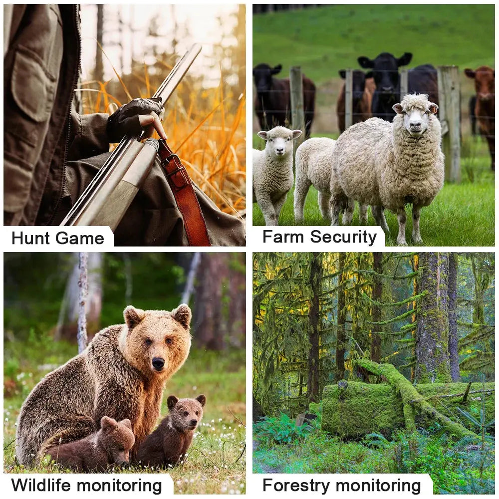 Hunting 4G Lte Trail SIM Wireless 940 No Glow Night Vision For Hunting Green Camo With Solar Panel Spy-shop.com