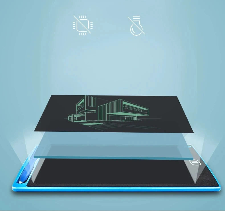 6.5 inch LCD Writing Tablet Drawing Board Montessori Educational Drawing Toys For Kids Students Magic Blackboard Toy Gift 