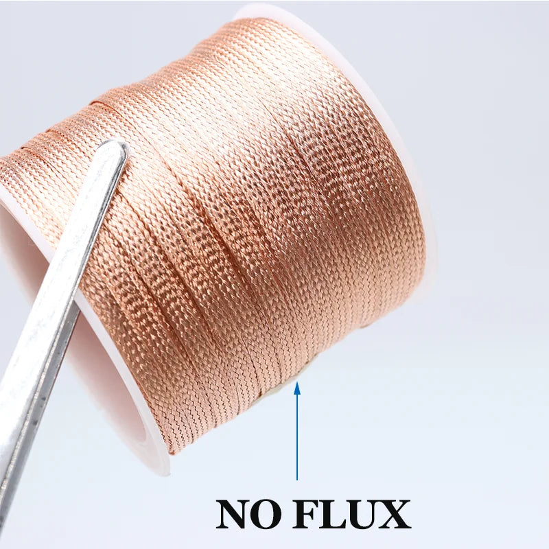 Copper Desoldering Braid, Multiple Widths and Lengths