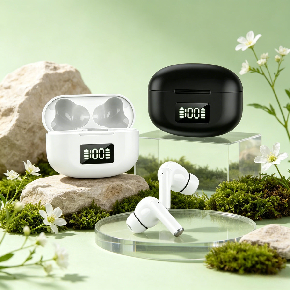 Wireless Headphones Wireless Earbuds Hybrid Bluetooth Headsets Combine Music Playback with Dedicated Communication Features