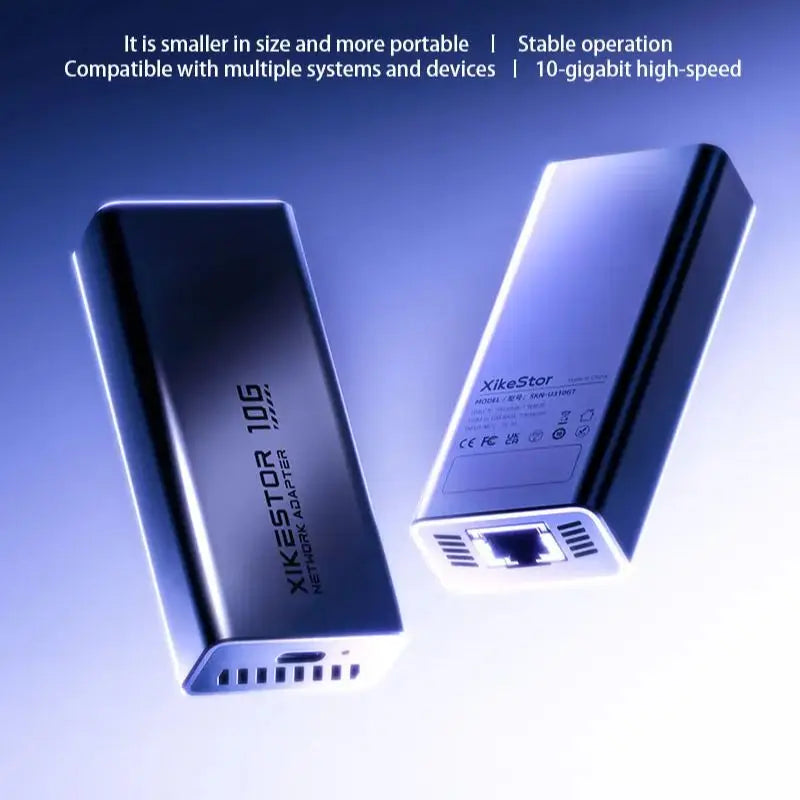 USB-C till 10Gb Ethernet-adapter Thunderbolt-kompatibel RJ45